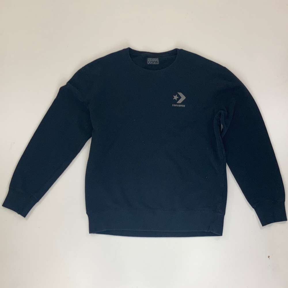 Converse black crewneck size L